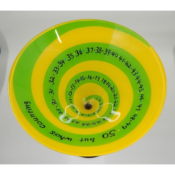 Lolita Collection 50 and Fabulous Hand-Painted Martini Glass Birthday Cocktail - Picture 2 of 12